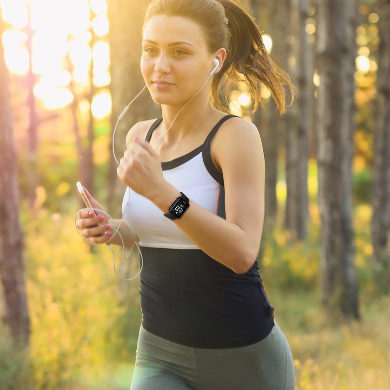 NotoCity for Garmin Forerunner 35 Strap, Elastic Braided Solo Loop