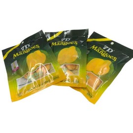 New 2Packs100g Philippines Profood 7D Dried Mangoes mango strips Fruit Food