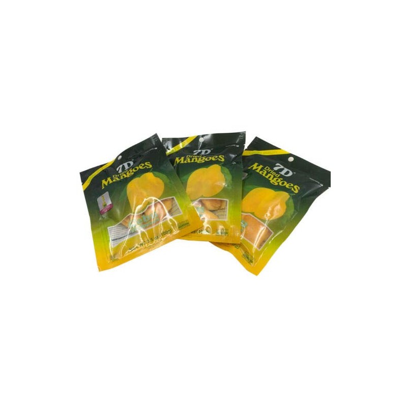New 2Packs100g Philippines Profood 7D Dried Mangoes mango strips Fruit