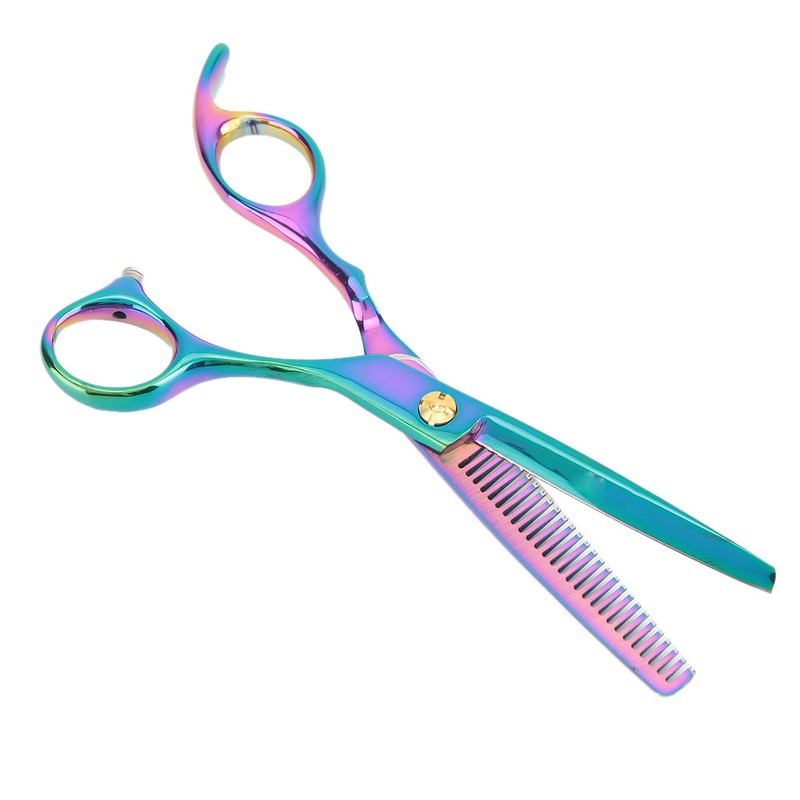 Professional Colorful Sharpness Edge Hair Scissors Barber Salon Hairdressing ScissorsHair