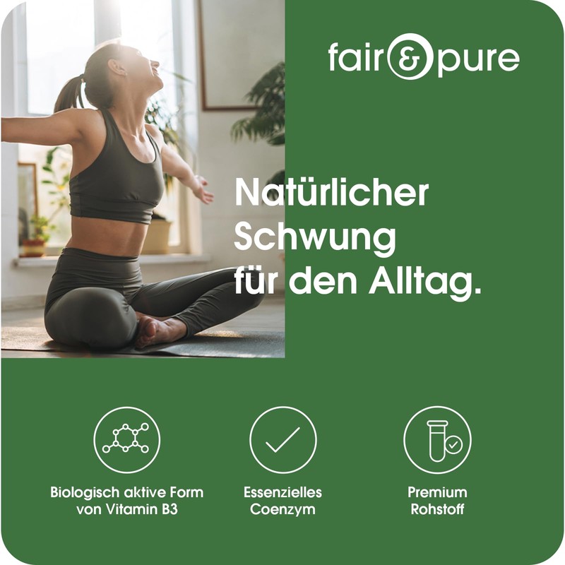Fair & Pure NADH 20 mg Daily Dose, 90 Tablets,