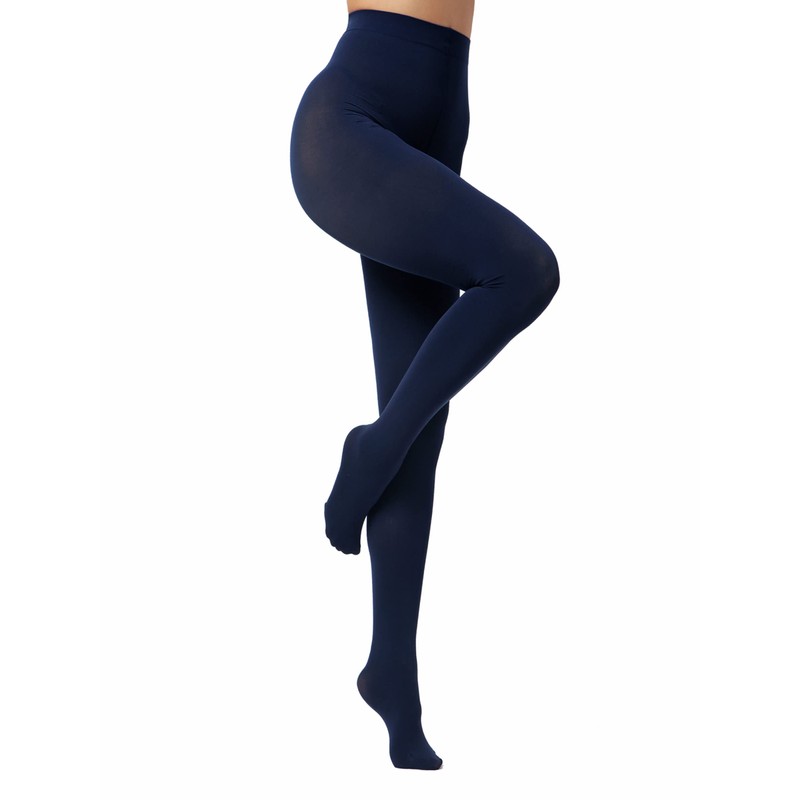 EVERSWE Women's 80 Den Soft Opaque Tights, Women's Tights (L/XL,