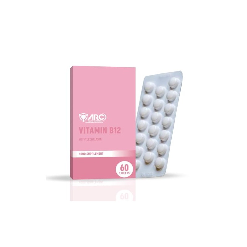 Vitamin B12 180 Tablets High Strength – 1000mcg Vegan B12