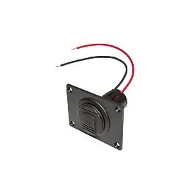 Power USB Plug Sockets with Mounting Plate and Lid
