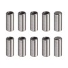 sourcing map M3 Internal Thread Dowel Pin 10pcs 5x10mm Chamfering