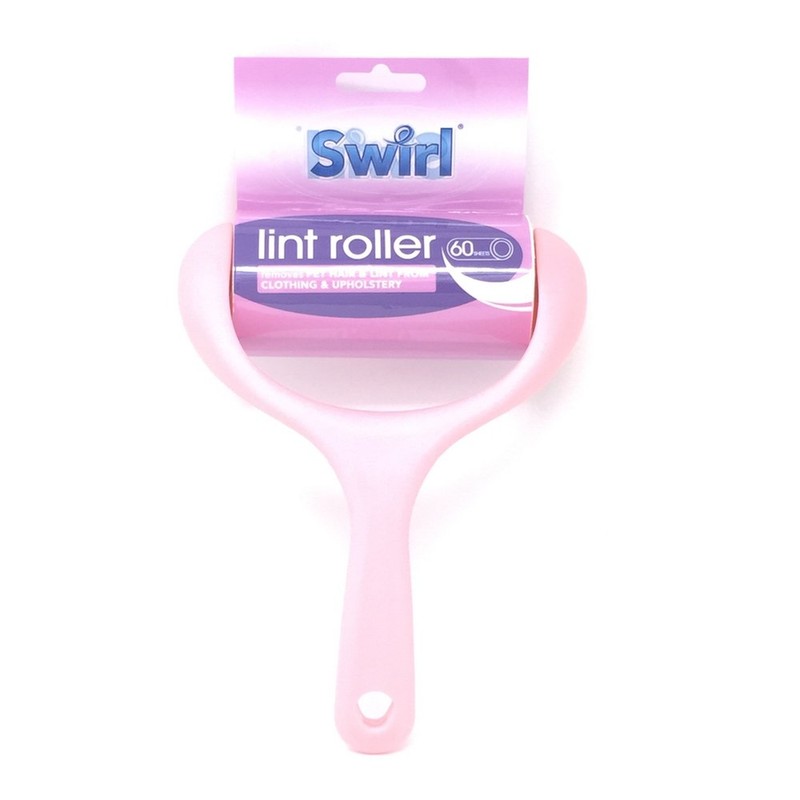 Swirl Lint Roller + 6 Swirl refills. 60 Sheets per