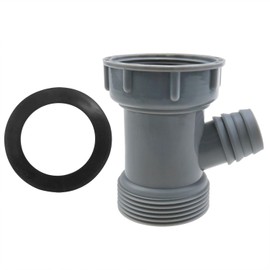 AYLIFU Dishwasher Drain Hose Sink Trap Sink to Hose Adapter Grey 74mm/ 2.91-inch for Replacement of Outlet Sink Drain Pipe Adapter 1PCS