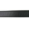 Mens Black Leather Belt Designed Milano - 44" - 48"