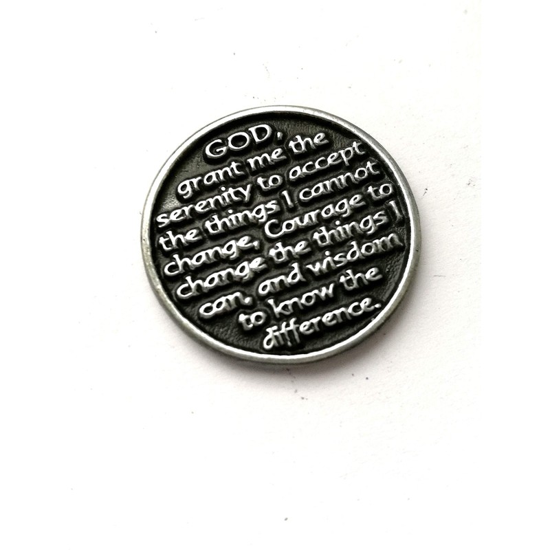 Praying Hands ~ Serenity Prayer ~ Pocket Token