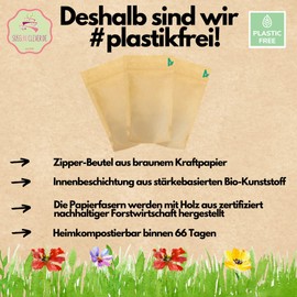 süssundclever.de® Organic Walnut Kernels 500 g Walnut Fracture Light Cores Untreated and 100% Natural Plastic-Free and Ecologically Sustainably Packed