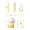 Baby Nail Kit,Baby Manicure Kit and Pedicure kit with Cute