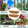 HICAS Wall Mounted Coco Liner - 24/30/36/48 Inch Wall Planter