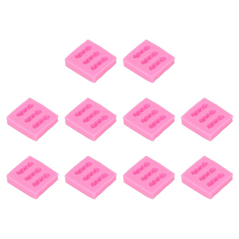 10PCS Silicone Baking Mold Multipurpose High Temperature Resistant DIY Biscuit