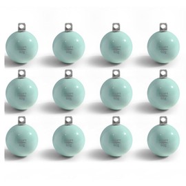 ECOFT Lead-Free Fishing Weights 20g~200g Spherical Ball Shape Round Fishing Sinkers Coated Fishing Weights Sinkers Deeply Sinking Weights Various Sizes Pack Single Size and Boxed Mix Set for Deep Sea