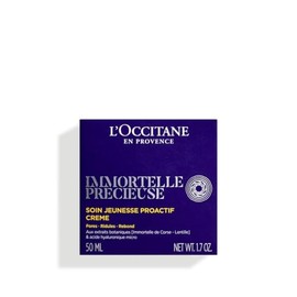 L'Occitane Immortelle Precious Cream 1.70 oz: Minimiza la apariencia de los poros, hidrata, refina la textura de la piel, suaviza las líneas finas en 