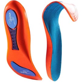 Plantillas Ortopedicas Anti Olores Comfort Para Tenis Zapatos Plantillas De Absorción de Impactos Dolor De Pies Talones Ideal Para Hombres Y Mujeres Correr Pies Planos (27 cm)