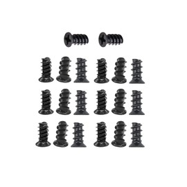 Computer Case Fan Screws PC Fan Screws for 70mm, 80mm, 90mm, 92mm, 120mm, 140mm PC Cooling Fan (20 Pack)
