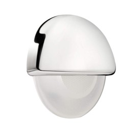 RecPro 12V LED Recessed Courtesy Boat Light | Half Moon | Blue