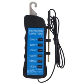 rflaueo Electric Fence Voltage Tester High Voltage Test Portable Fence Fault Finder Farming Equipment Testing Tool(U193-1)