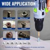 WORKPRO 6PCS Stripped Screw Extractor Set, Titanium Coated Broken Bolt