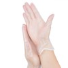 100pcs / box Disposable Gloves PVC Protective Gloves for Workplace