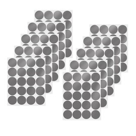 YIKIADA Gray Dot Stickers 2 Inches Vinyl Self-Adhesive Waterproof Colored Circle Labels Removable Color Coding Decals Round Tag for Office Inventory 200 PCS