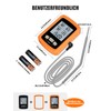 CIRYCASE Digital Meat Thermometer, Quick and Precise Read Oven Thermometer