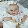 SCOM Silicone Reborn Baby Dolls Juliette - 18 Inch Lifelike