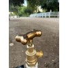 Dog Bone - Decorative Outdoor Faucet Handle with Universal Adapter,