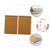 Operitacx 2pcs Bulk Ruled Sketchbooks Drawing Paper Sketching Notebooks Spiral