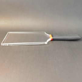 Grip Acrylic Spanking Paddle, BDSM Kit,Riding Crops and Sex Whip for Couples, Spank, Bondage,Sex Spanking Toys for Adults. (28 * 9 * 1, Clear)
