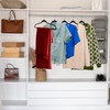 Quality Hangers 50 Pack Slim Plastic Hangers for Clothes -