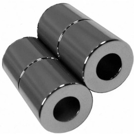 Apex Magnets 4 Neodymium Magnets 1/2 x 1/4 x 1/2 inch Tubes N48