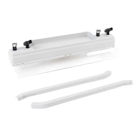 Wiltec Paint Station for Airbrush Extraction System, Paint Tray for Paints, 4 Holders for Airbrush Guns, Attachment for Airbrush Extraction System