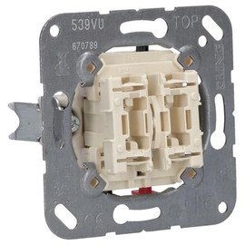 Jung 539VU Switch and Button Blind Switch 1-Pin Aluminium
