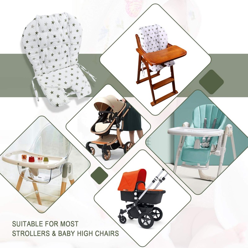 Kocpudu High Chair Pad,highchair/seat Cushion/Breathable Pad,Soft and Comfortable,Light and Breathable,