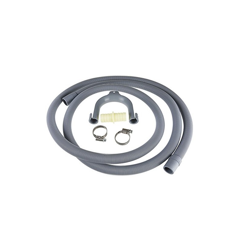 Qualtex Drain Hose Extension for Washing Machines, 2.5 m