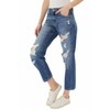 Kancan KC8643 - Pantalones vaqueros para mujer, Desteñido medio, 9/28