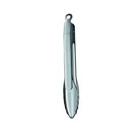 Rösle Stainless Steel 9-inch One-Handed Locking Tongs (12915)