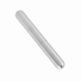 Cocoarm Edelstahl -Zigarrenrohr, Tragbare Fahrkofferkoffer Kupferdichtung, Leichtes Rundes Design für Zigarrenliebhaber, das für Zigarren mit Einer 19,5 -mm Kreisguage, Elegant und Ausgelegt Ist