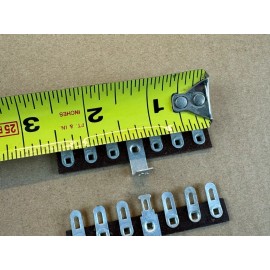 Unbranded Lot of 2 NOS 7-Lug Phenolic Terminal Strips w/ Solder Lugs for Tube Amp (Qty)