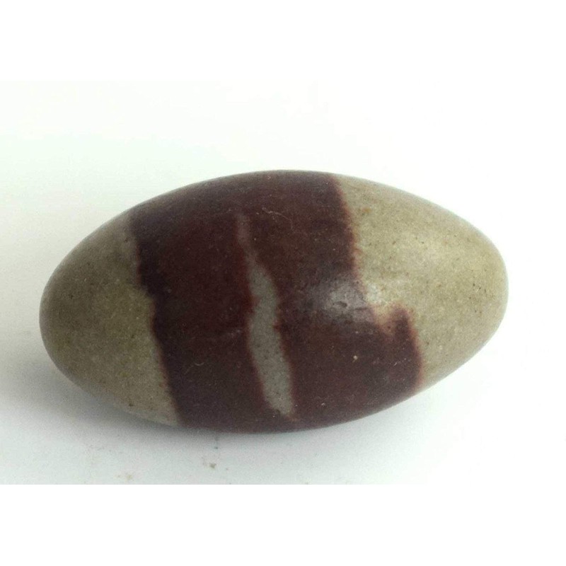 KLEO ナルマダ ストーン Narmadeshwar Shivling | シヴァ・リンガム | インドの偶像の置物 (1