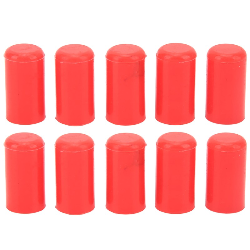 10 Pcs 10mm Automotive Vacuum Hose Cap Silicone Waterproof Ozone