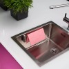 Happy Sinks Magnetic Dish Cloth Holder Stainless Steel Silver New