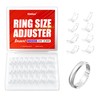 Invisible Ring Size Adjusters Set for Loose Rings,24 Pack-8 Sizes,Ring