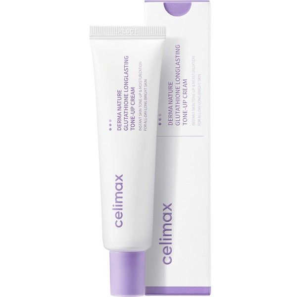 CELIMAX Derma Nature Glutathione 9 Hour Long Lasting Tone-Up Cream, 1.18 fl. Oz.