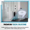 Lineshading 2 Pack Vinyl Shower Door Bottom Seal, 36-inch Shower
