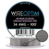 WIREOPTIM - 34 AWG - Nichrome 90 Resistance Wire -