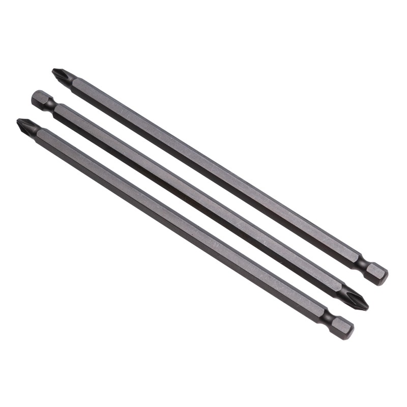 PH2 Long Drive Bit, Phillips Drive Bit 2mmx110mm, Crosshead Screwdriver,
