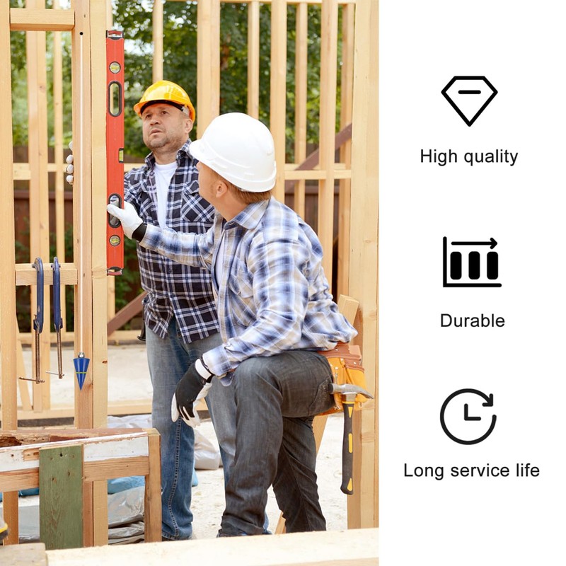 Veemoon Builder Plumb Bob and Line Set, Vertical Plumb Bob